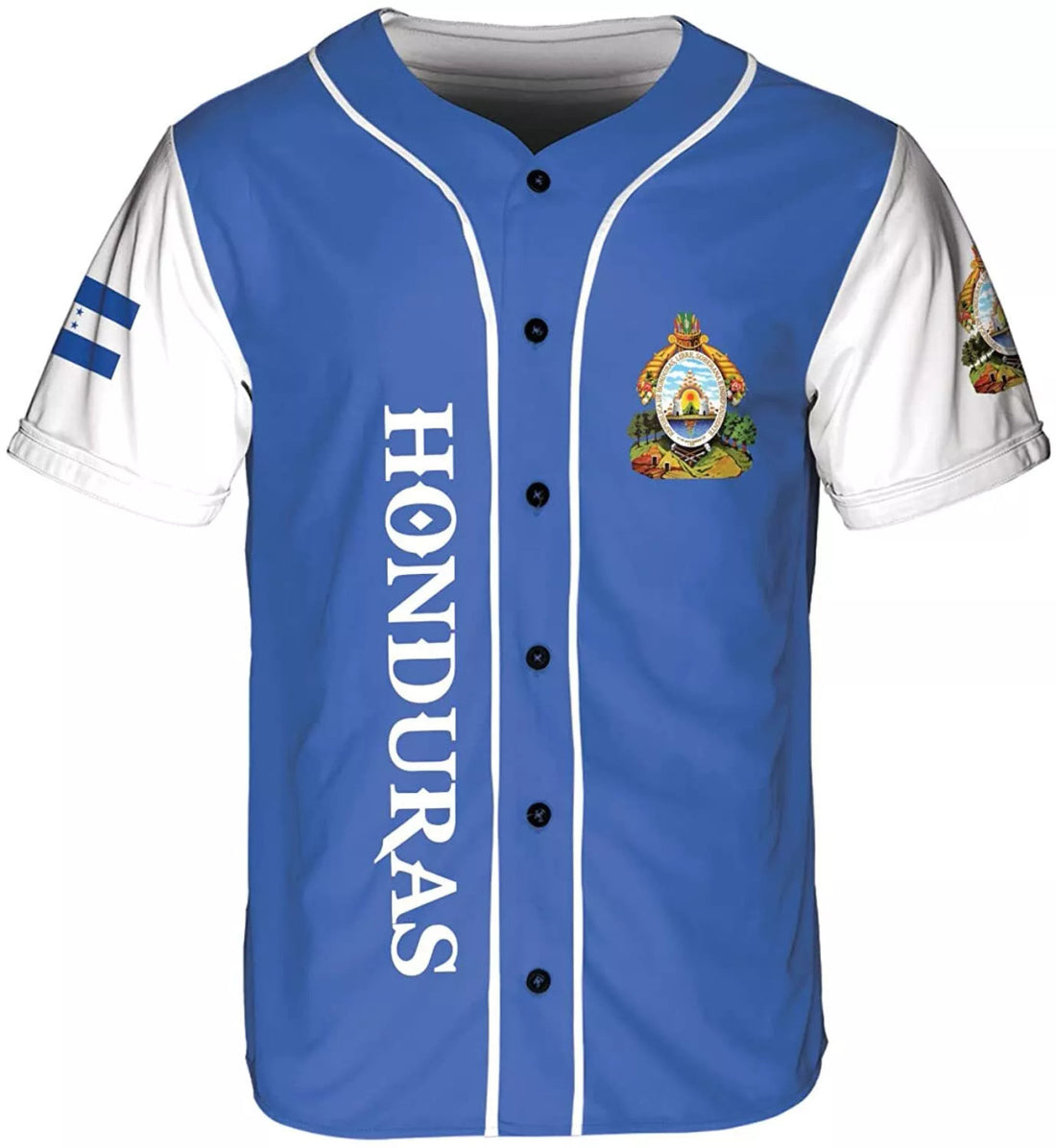 Custom Name Honduras Baseball Jersey, Camisa Honduras Hombres Honduras Baseball