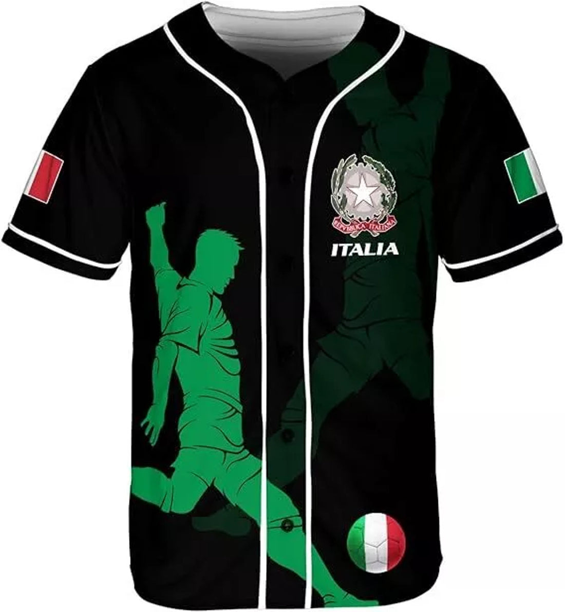 Custom Italia Baseball Jersey, Shirts for Men & Women, Italian Jersey