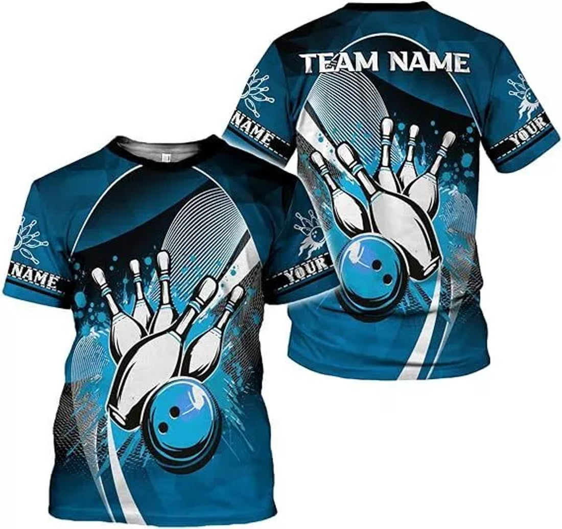 Custom Bowling Shirts for Men and Women 3D, Bowling Shirts for Team Bowling