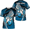 Custom Bowling Shirts for Men and Women 3D, Bowling Shirts for Team Bowling