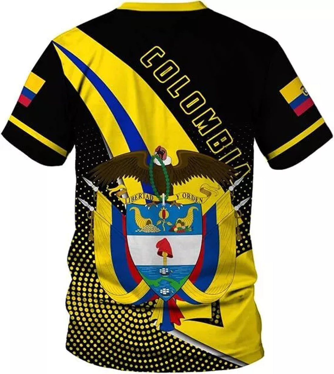 Custom Colombia Flag Shirts for Men Women, Colombian Pride , Colombia Shirt
