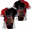 Custom Puerto Rico Shirts 3D Puerto Rico Shirt Puerto Rico Flag T-Shirt for Men