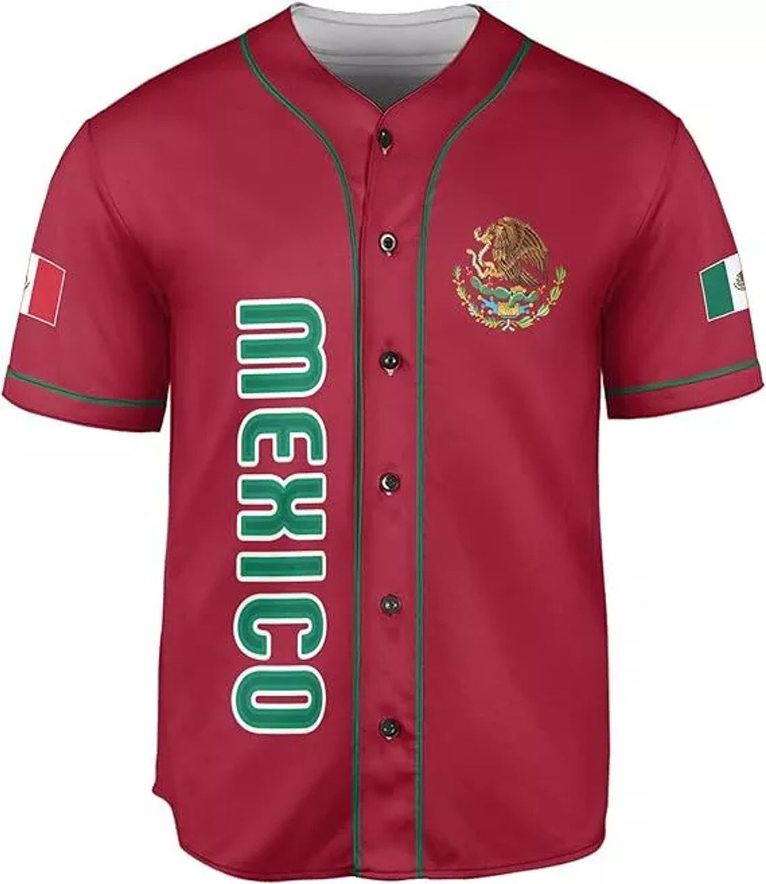 Custom Mexico Baseball Jersey Soccer Shirt Men Women Mexican Jersey Mexicana