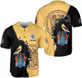 Custom Personalized Name New Jersey Baseball Jersey Shirts NJ New Jersey State