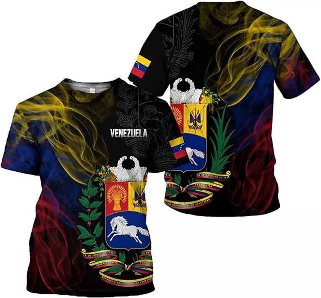 Custom Venezuela Shirt Flag Venezuelan Pride Roots T-Shirt Venezuela Gift for Men