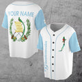 Customize Name Guatemala Flag Coat of Arms White 3D Baseball Jersey Size S-5XL