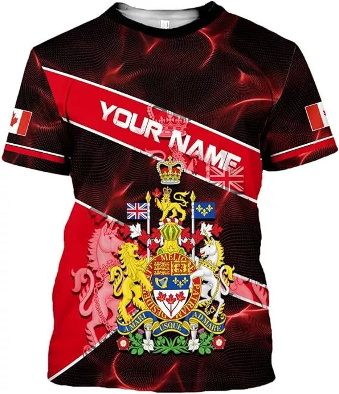 Custom Canada Shirt 3D, Canadian T-Shirt for Men and Women, Canadian Shirt