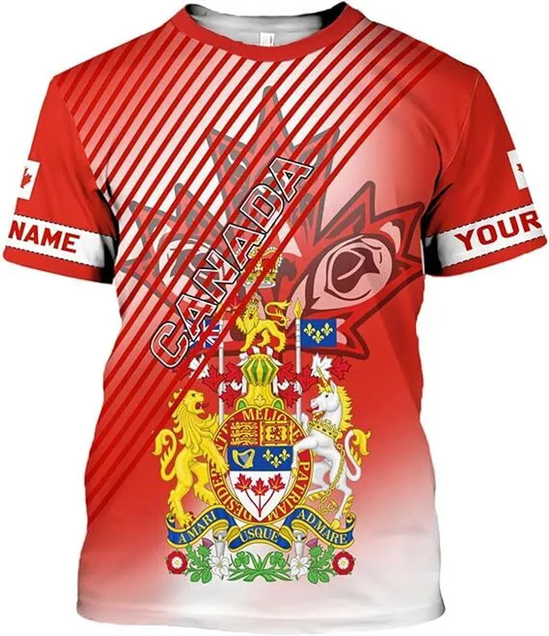 Custom Canada Shirt 3D, Canadian T-Shirt for Men and Women, Canadian Shirt