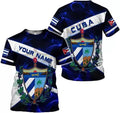Custom Cuba Shirt 3D, Cuban T-Shirts for Men and Women, Cuba Flag Shirt S-5XL