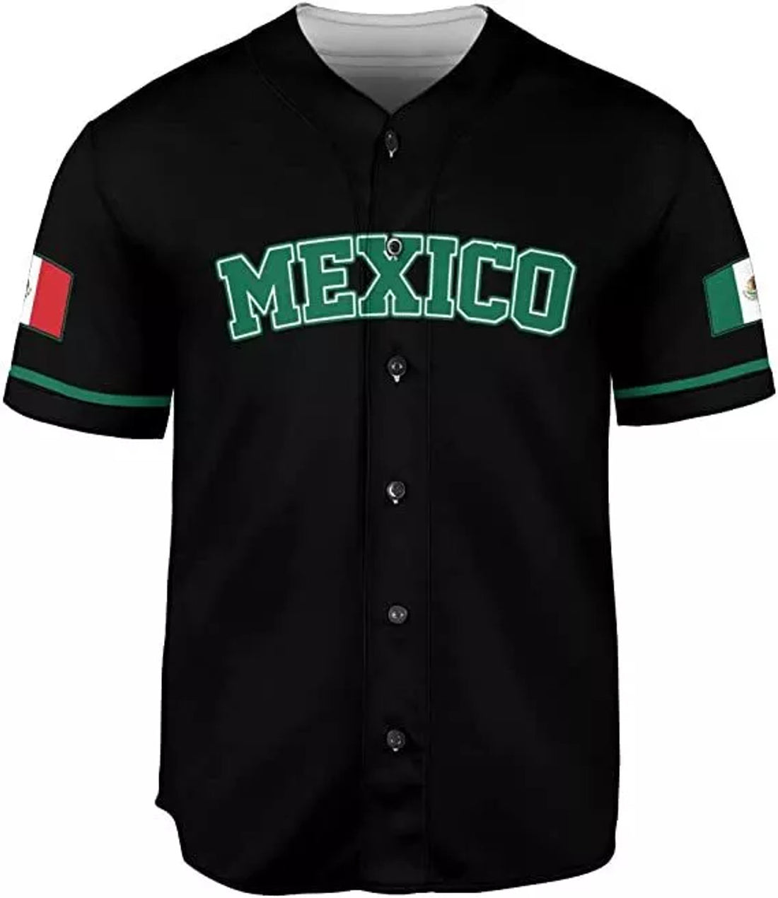 Custom Personalized Mexico Mexican Baseball Shirt Custom Team Name Mexican Aztec Baseball Jersey