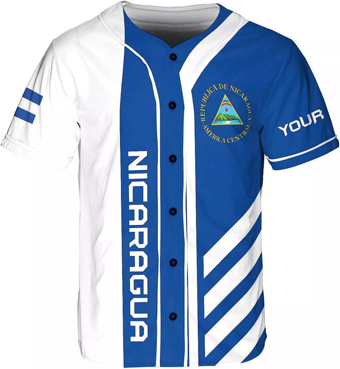 Custom Personalized Nicaragua Baseball Jersey Shirt Name Nicaraguan Baseball Jersey for