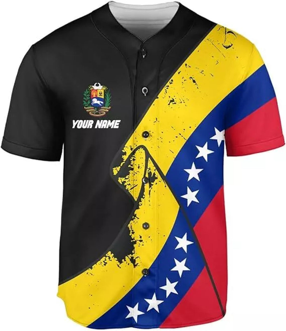 Custom Venezuela Baseball Jersey, Camisa De Venezuela, Venezuelan Jers