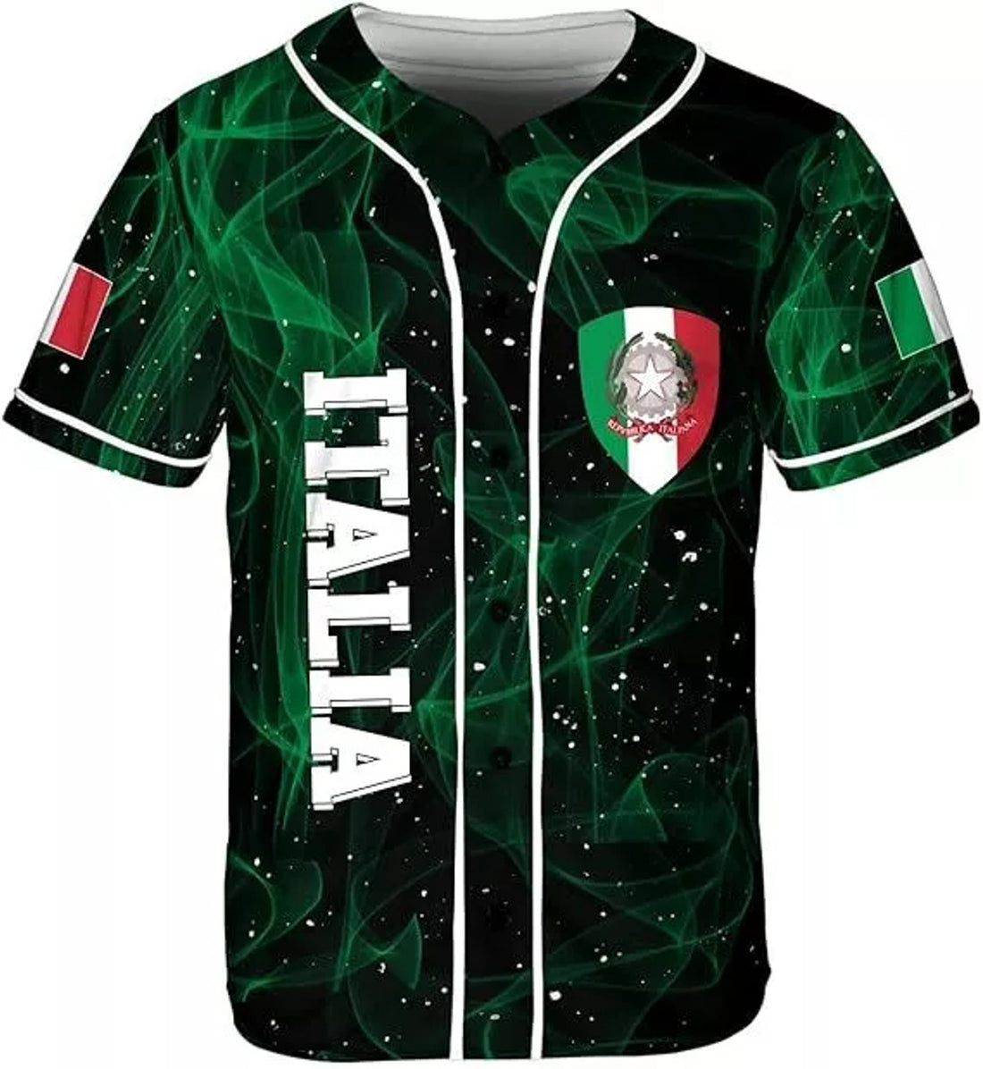 Custom Italia Baseball Jersey, Italian Shirts for Men & Women, Italian Jersey