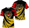 Custom Germany Shirt 3D Custom German Shirt gift for Men and Women German Flag Shirt