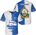 Custom Personalized Honduras Baseball Jersey Shirt, Honduras Camisas Hombres Honduras