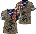 CustomMexican Shirts for Men 3D Custom Mexico Shirts for Men Mexico Shirts for Women T-Shirt