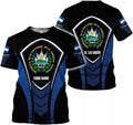 Custom El Salvador Hombre 3D Shirts Custom Shirt Men Proud El Salvador Flag T-Shirt