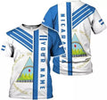 Custom Nicaragua Shirt 3D Nicaragua Flag Shirts Nicaraguan Camisas T-Shirt