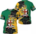 Custom Jamaica Flag Lion Shirt for Men Women Jamaican Pride T-Shirt s