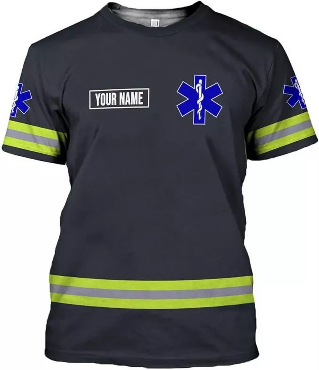 Custom EMS Shirts for Women EMS Uniform 3D Shirts EMT-Shirt Paramedic Uniform