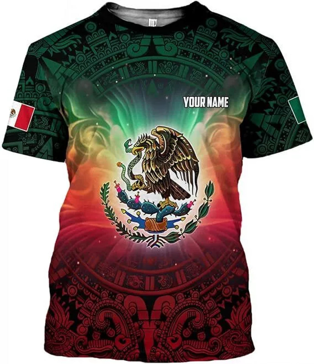 Custom Mexican Shirts for Men 3D Custom Mexico Shirts for Women