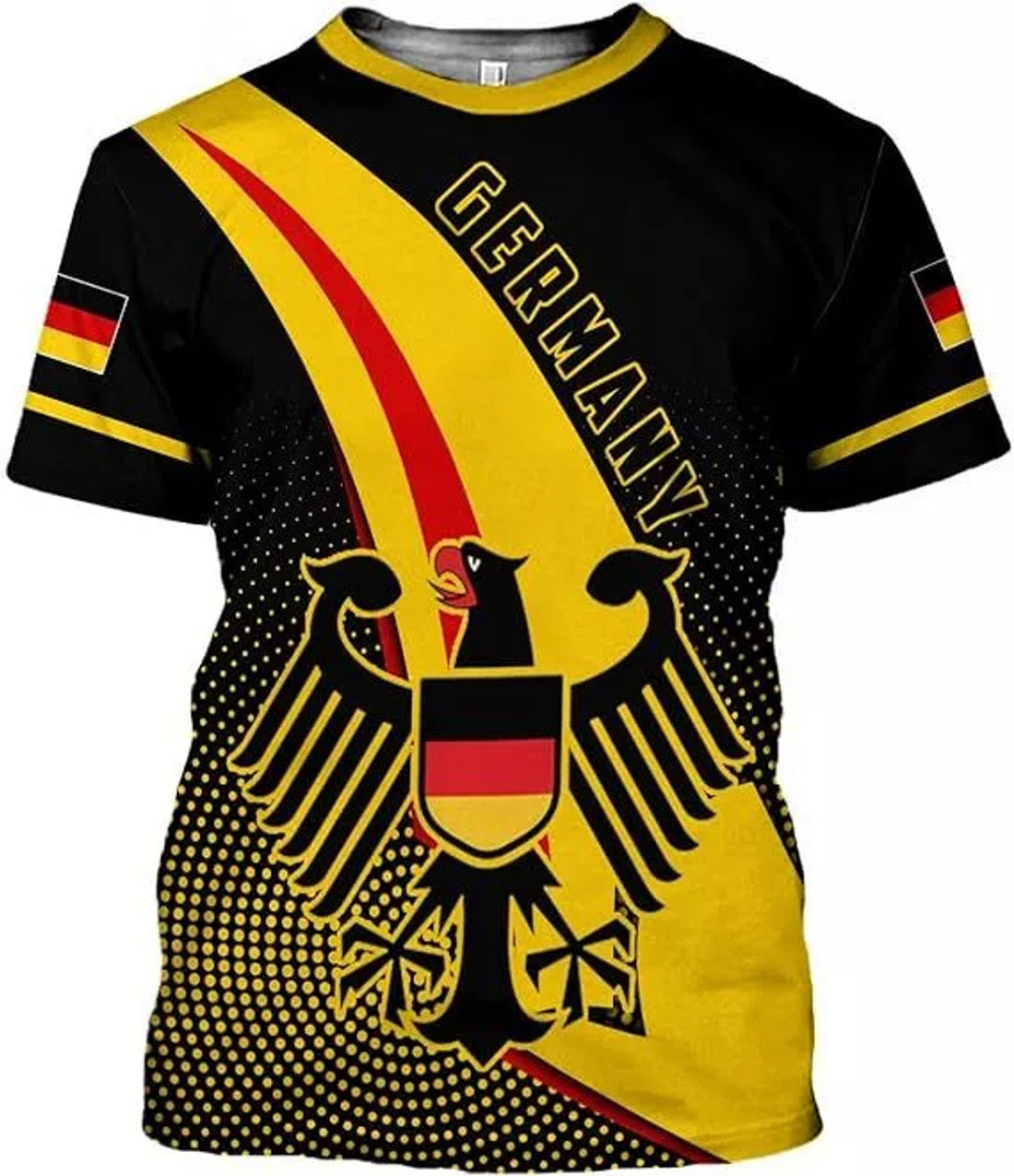Custom Germany Shirt 3D Custom German Shirt gift for Men and Women German Flag Shirt