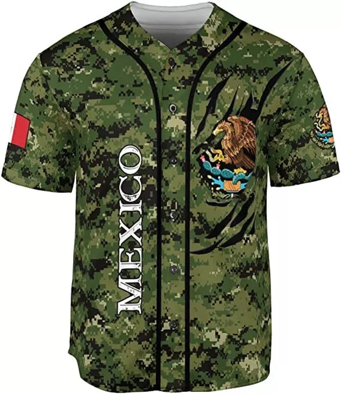 Custom Name Mexico Baseball Jersey Mexican Baseball Jersey for Men Women