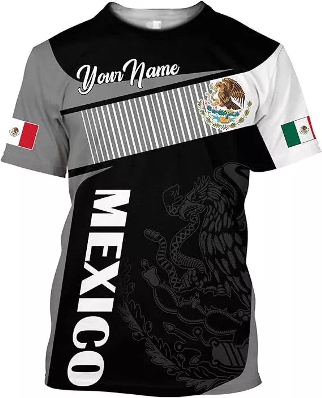 Custom Mexico Shirts Mexican Shirts for Men Custom Mexico T-Shirt for Men Mexico