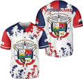 Custom Name Panama Baseball Jersey Camisa Shirt Panamanian Flag Jersey Panama