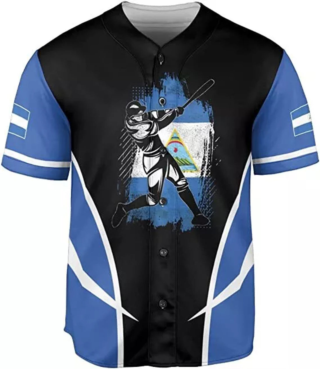 Custom Personalized Nicaragua Baseball Jersey Custom Nicaragua Baseball Jersey