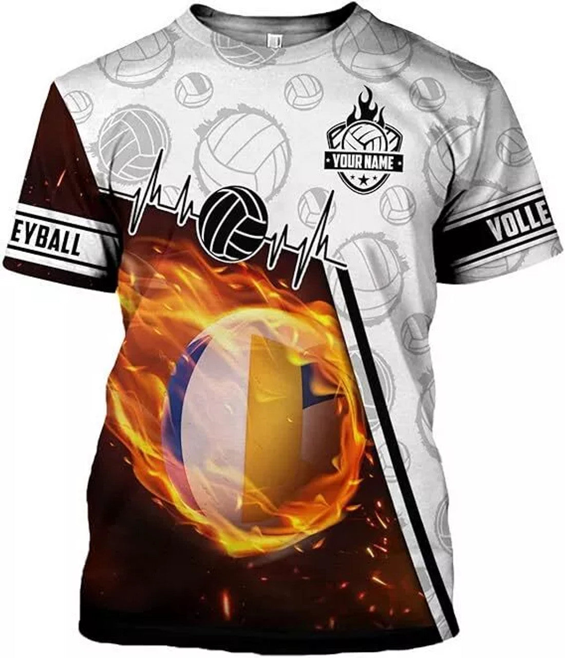 Custom Volleyball Shirt Volleyball Shirts for Men Volleyball Players T-Shirt Funn