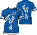 Custom Greece Shirts for Men Greece Flag Shirt Greek Lovers T-Shirt Greece Greek