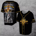 Custom Baseball Tee Jesus 3D Baseball Jersey Size S-5XL