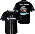 Custom Guam Baseball Jersey Shirt, Guam Jersey, Guahan Flag Jersey
