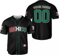 Custom Flag Mexico Baseball Jersey Soccer Shirt Men Women Mexican
