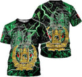 Custom Afghanistan Shirt 3D Afghan Clothes for Men Afghanistan Flag Pride