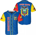 Custom Name Ecuador Baseball Jersey Shirt Ecuador Flag Jersey Ecuadorian Jers
