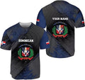 Custom Dominican Republic Baseball Jersey Shirt Team Name Republic Dominic