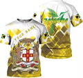 Custom Jamaica Flag Lion Shirt for Men Women Jamaican Pride T-Shirts