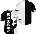 Custom Barber Shop Baseball Jersey Hairdresser Baseball Jersey Barber