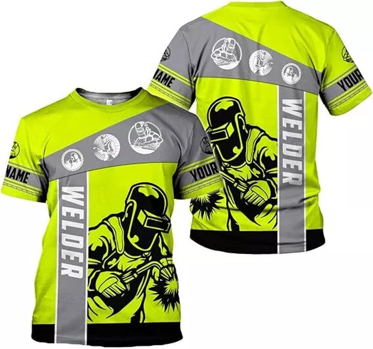 Custom Welder Shirt 3D Unisex Welder Shirts for Men Welder Gift Shirt