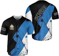 Custom Personalized Honduras Flag Baseball Jersey Shirt Honduras Jersey Camisa Hondur