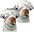 Custom Mexican Shirts for Men, Customized Mexico T-Shirt for Men