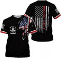 Custom Disc Golf T-Shirt 3D All Over Printing S-5XL Disc Golf Shirts for Men