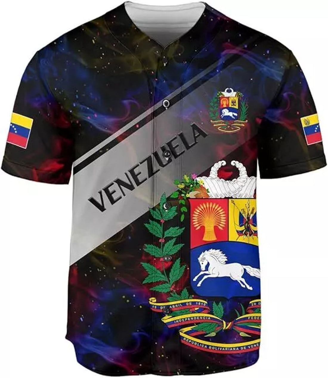 Custom Venezuela Baseball Jersey, Camisa De Venezuela
