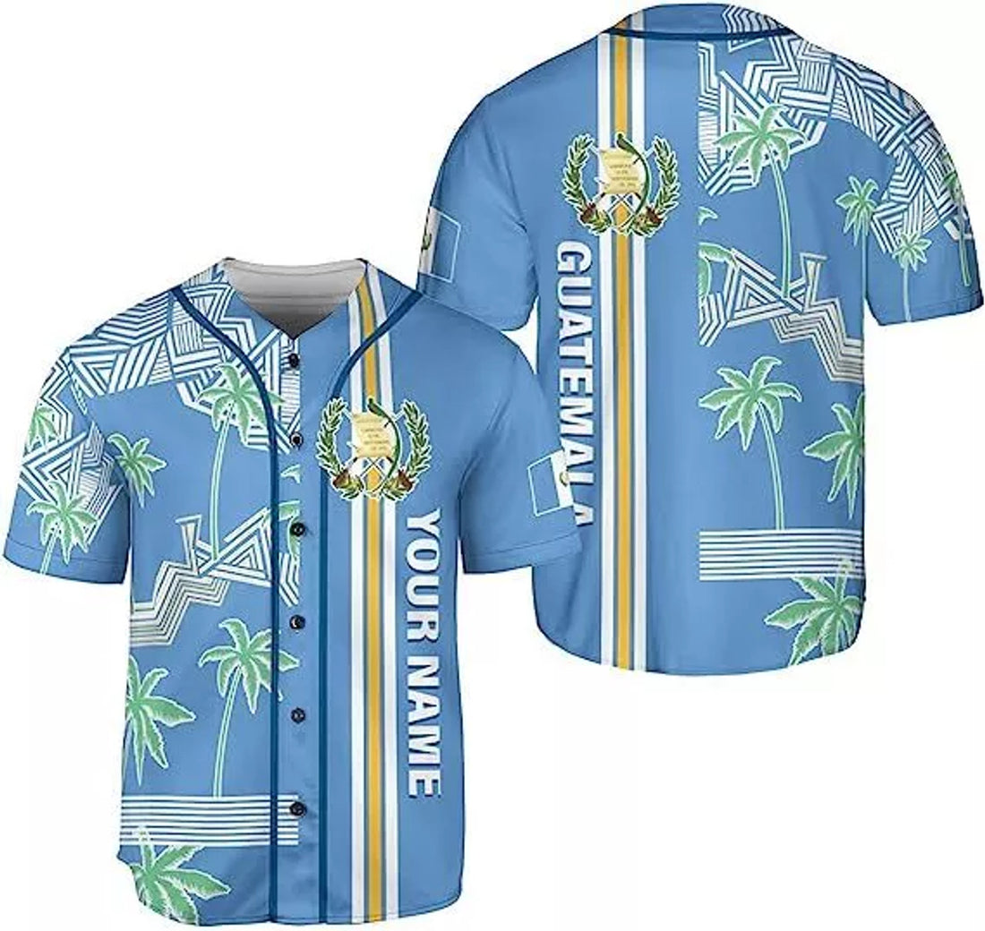 Custom Guatemala Baseball Jersey, Custom Guatemala Jersey for Men Women