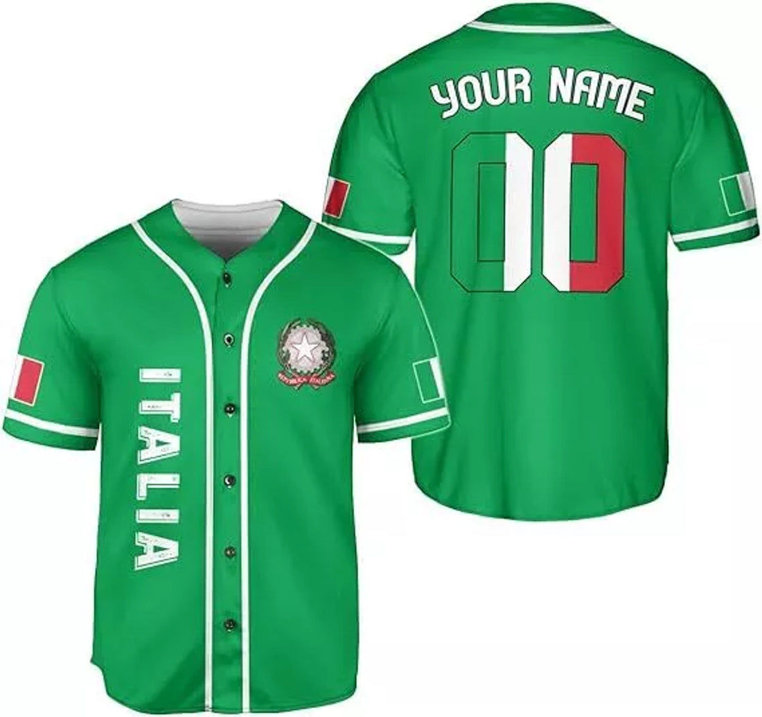 Custom Italian Shirts for Men & Women, Italian Jersey