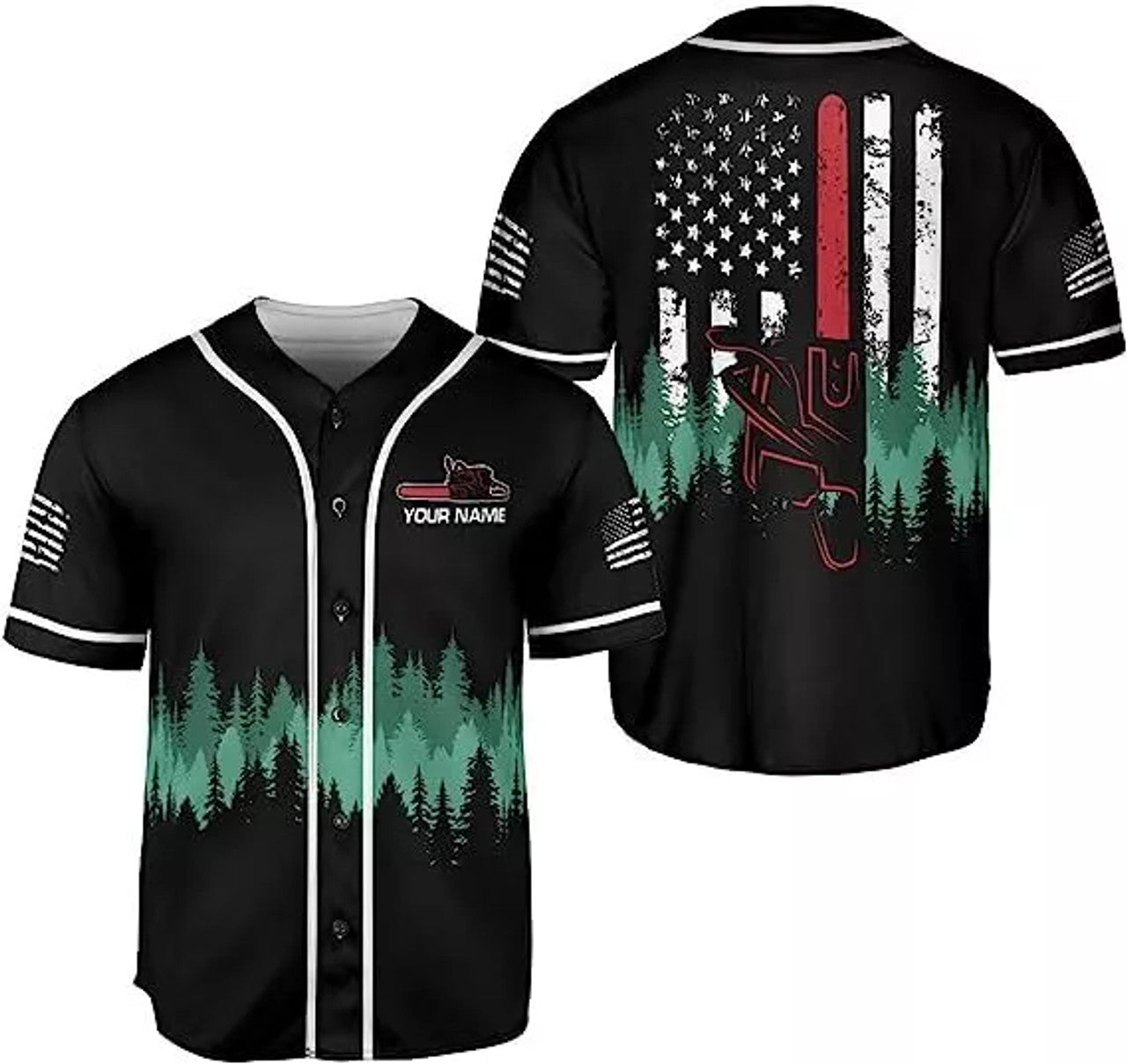 Custom Personalized Arborist Shirt Arborist Baseball Jersey Lumberjacks Shirts Logger