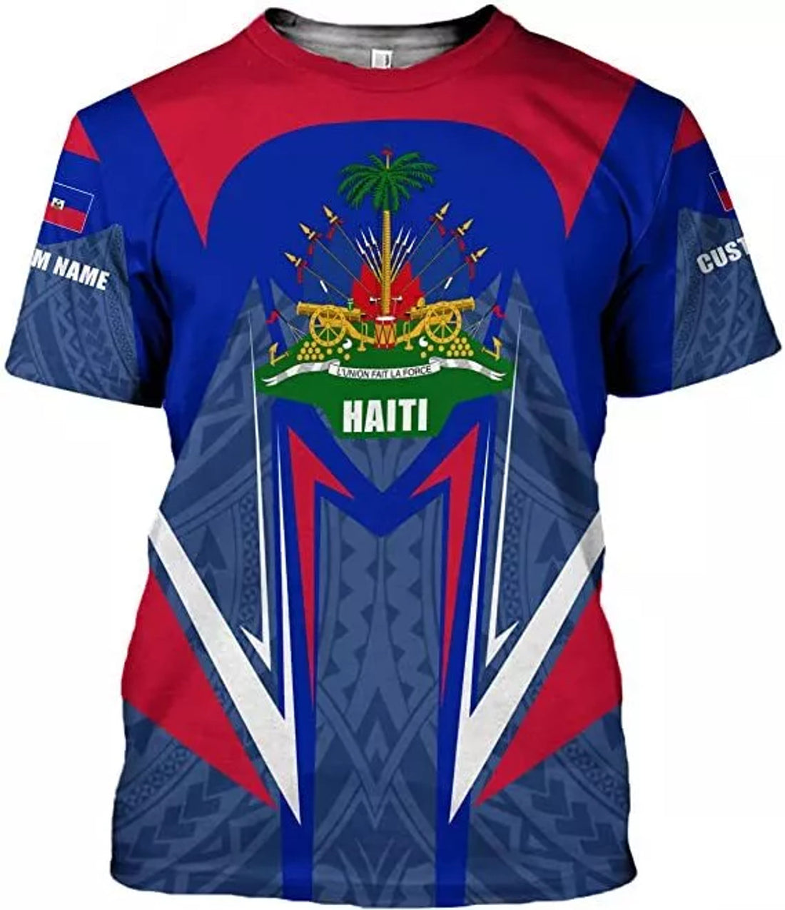 Custom Personalized Haiti Shirt, Haitians Flag Pride Shirt, Haiti Shirts for Men & Wome