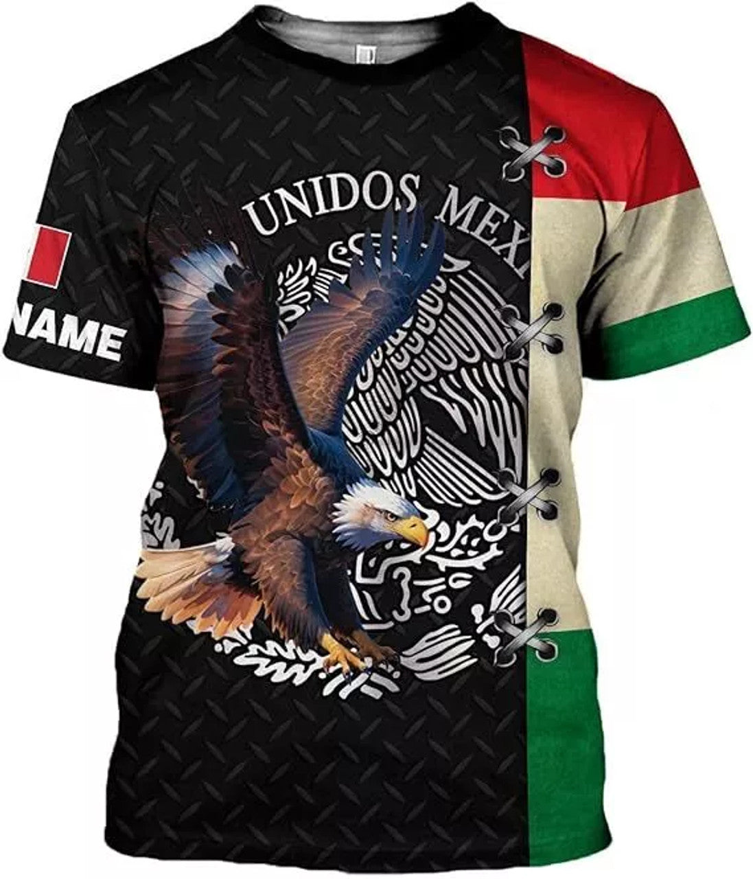 Custom Mexican Shirts for Men 3D Custom Mexico Shirts for Men Mexico